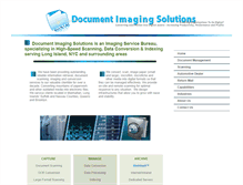 Tablet Screenshot of documentimagingsolutions.com